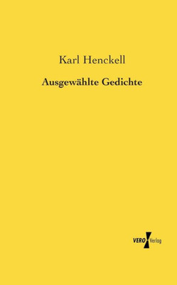 Ausgewaehlte Gedichte (German Edition)
