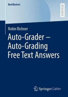 Auto-Grader - Auto-Grading Free Text Answers (Bestmasters)