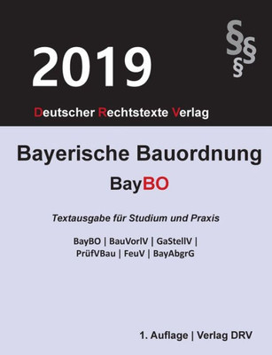 Bayerische Bauordnung: Baybo (German Edition)