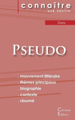 Fiche De Lecture Pseudo (Analyse Littéraire De Référence Et Résumé Complet) (French Edition)