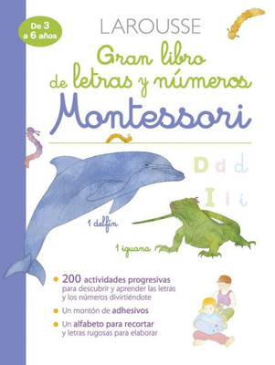 Gran Libro De Letras Y Números Montessori