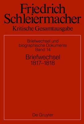 Briefwechsel 1817-1818: (Briefe 4321-4685) (German Edition)