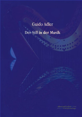 Der Stil In Der Musik (German Edition)