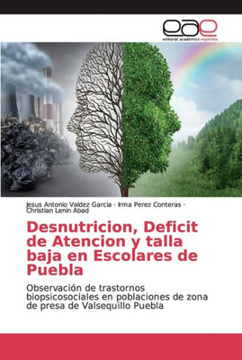 Desnutricion, Deficit De Atencion Y Talla Baja En Escolares De Puebla (Spanish Edition)