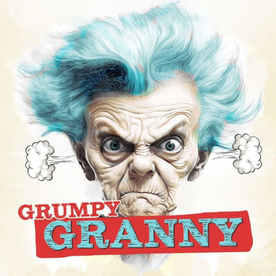 Grumpy Granny Coloring Book For Adults: Portrait Coloring Book Faces Grumpy Grandma Coloring Book Funny Faces Coloring Book Grayscale (Portrait Coloring Books)