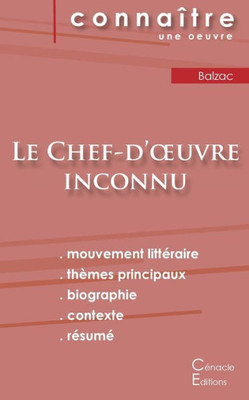 Fiche De Lecture Le Chef-D'Oeuvre Inconnu De Balzac (Analyse Littéraire De Référence Et Résumé Complet) (French Edition)