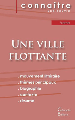 Fiche De Lecture Une Ville Flottante De Jules Verne (Analyse Littéraire De Référence Et Résumé Complet) (French Edition)