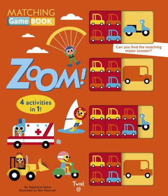 Matching Game Book: Zoom!: 4 Activities In 1! (Tw Matching Game Book, 2)