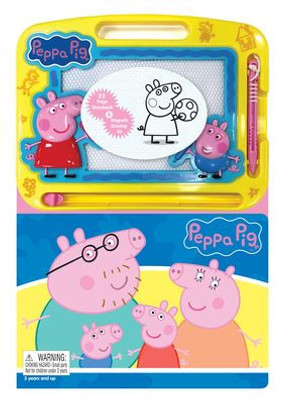 Phidal - Eone Peppa Pig Learning Series - Learn To Write With Magnetic Drawing Pad, Doodle Pad For Kids And Children Learning Fun