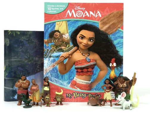 Phidal - Disney Moana My Busy Book