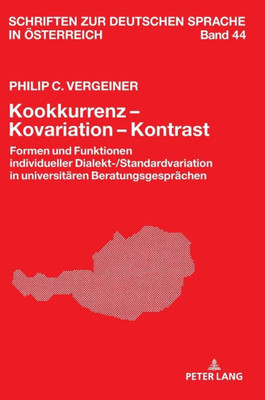 Kookkurrenz  Kovariation  Kontrast (Schriften Zur Deutschen Sprache In Österreich) (German Edition)
