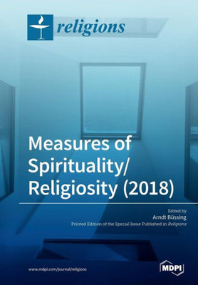 Measures Of Spirituality/Religiosity (2018)