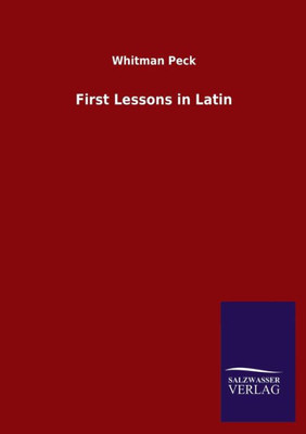 First Lessons In Latin