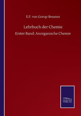 Lehrbuch Der Chemie: Erster Band: Anorganische Chemie (German Edition)