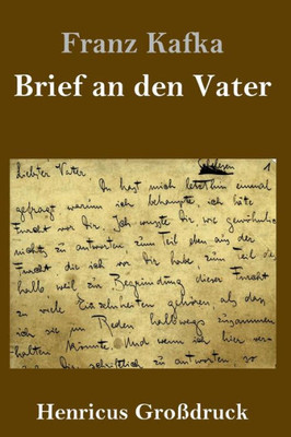 Brief An Den Vater (Großdruck) (German Edition)