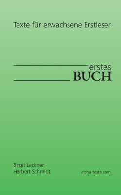 Erstes Buch (German Edition)