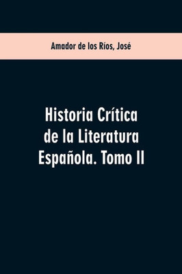 Historia crítica de la literatura española