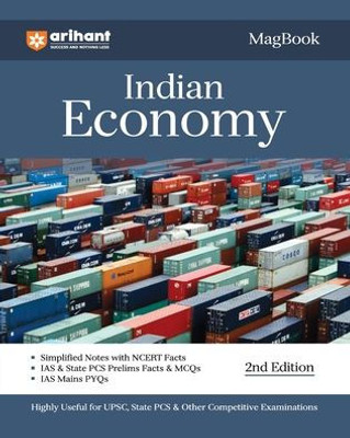 Arihant Magbook Indian Economics for UPSC Civil Services IAS Prelims / State PCS & Other Competitive Exam | IAS Mains PYQs