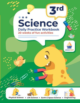 2nd Grade Science : Daily Practice Workbook | 20 Weeks of Fun Activities (Physical, Life, Earth and Space Science, Engineering | Video Explanations Included