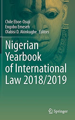 Nigerian Yearbook Of International Law 2018/2019