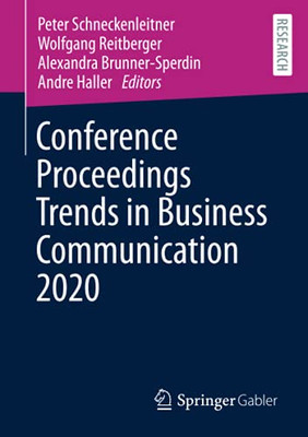 Conference Proceedings Trends In Business Communication 2020