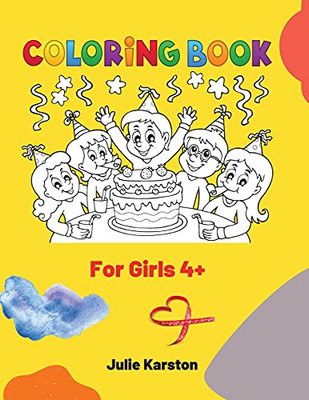 Coloring Book For Girls Ages 4-8: Color And Activity Book Coloring Book For Girls Ages 4-8 Educational Activity Book For Kids