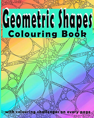 Geometric Shapes Colouring Book