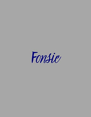 Fonsie: notebook with the name on the cover, elegant, discreet, official notebook for notes, dot grid notebook,