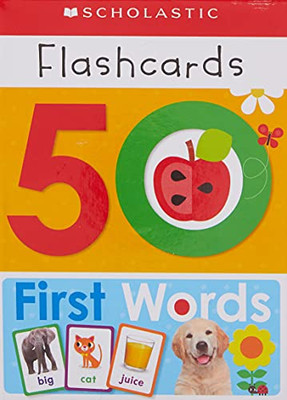 50 First Words Flashcards: Scholastic Early Learners (Flashcards)