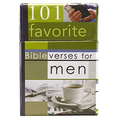 101 Favorite Bible Verses for Men, A Box of Blessings (Boxes of Blessing)