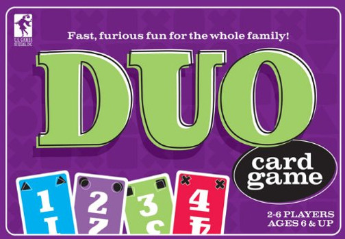 Duo Card Game: Ages 7 to Adult