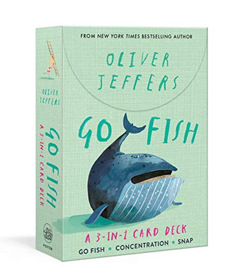 Go Fish: A 3-in-1 Card Deck: Card Games Include Go Fish, Concentration, and Snap