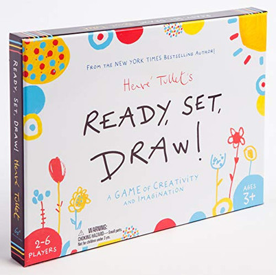 Chronicle Books Ready, Set, Draw!: A Game of Creativity and Imagination (Drawing Game for Children and Adults, Interactive Game for Preschoolers to Kids Ages 3+)