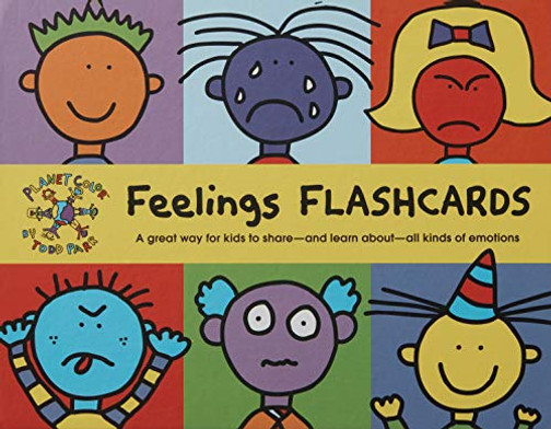 Feelings Flash Cards: A Great Way for Kids to Share and Learn About All Kinds of Emotions (Flash Cards for Infants, Speech Therapy Flash Cards, Emotion Flash Cards)