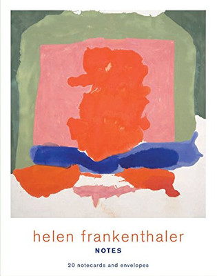Helen Frankenthaler Notes: 20 Notecards and Envelopes (Abstract Art Stationery, Famous Artist Note Cards)