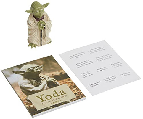 Chronicle Books Star Wars Yoda: Bring You Wisdom, I Will.: (Star Wars Figurine, Wisdom Cards, Inspirational Booklet)