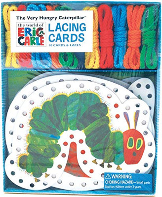 The World of Eric Carle(TM) The Very Hungry Caterpillar(TM) Lacing Cards: (Occupational Therapy Toys, Lacing Cards for Toddlers, Fine Motor Skills Toys, Lacing Cards for Kids)