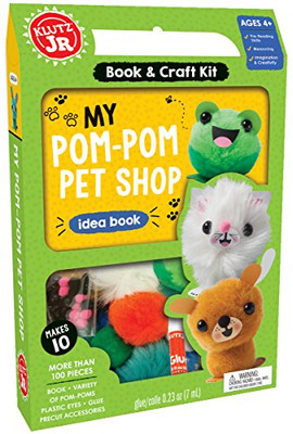 KLUTZ My Pom-Pom Pet Shop Craft Kit