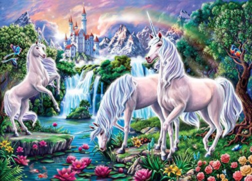 Unicorn Paradise 1000 Piece Jigsaw Puzzle