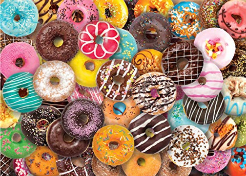 Donuts 1000 Piece Jigsaw Puzzle
