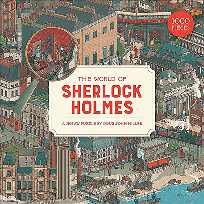 Laurence King Publishing The World of Sherlock Holmes: A 1000 Piece Jigsaw Puzzle