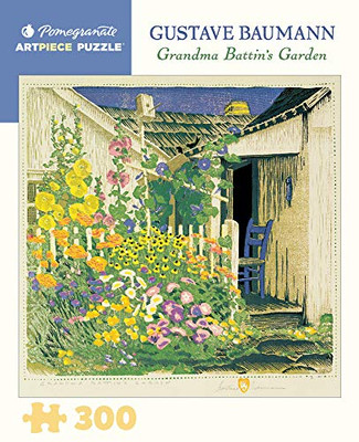 Gustave Baumann Grandma Battins Garden 300-Piece Jigsaw