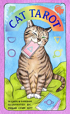 Cat Tarot: 78 Cards & Guidebook (Whimsical and Humorous Tarot Deck, Stocking Stuffer for Kitten Lovers)