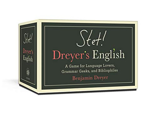 STET! Dreyer's English: A Game for Language Lovers, Grammar Geeks, and Bibliophiles