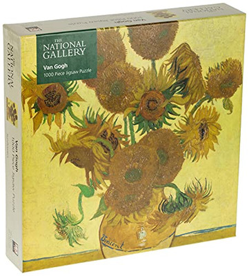 Adult Jigsaw Puzzle National Gallery: Vincent Van Gogh, Sunflowers: 1000-piece Jigsaw Puzzles