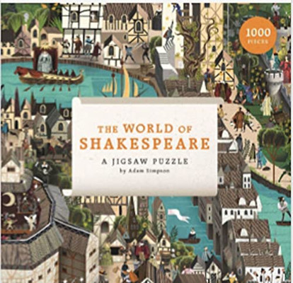 Laurence King Publishing The World of Shakespeare (1000 Piece Jigsaw Puzzle)