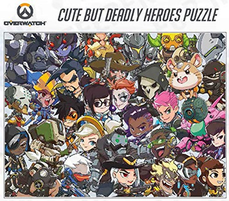 Overwatch: Cute But Deadly Heroes Puzzle