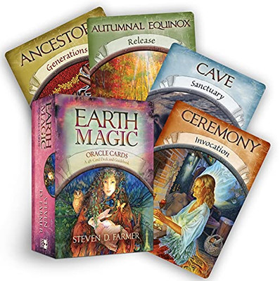 Earth Magic Oracle Cards: A 48-Card Deck and Guidebook