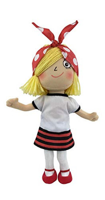 MerryMakers Rosie Revere, Engineer Soft Doll, 11-Inch, from Andrea Beaty's Rosie Revere, Engineer STEM Book Series, Multi (1859)