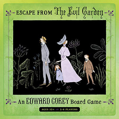 Escape from The Evil Garden: an Edward Gorey Board Game for 2-6 Players (Pomegranate)